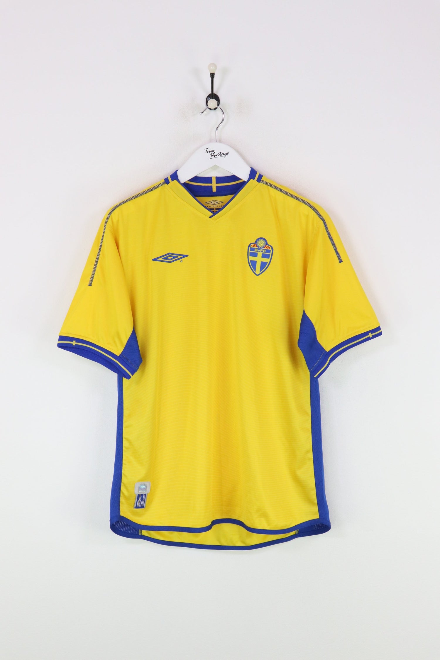 Umbro Sweden Football Shirt Yellow XL