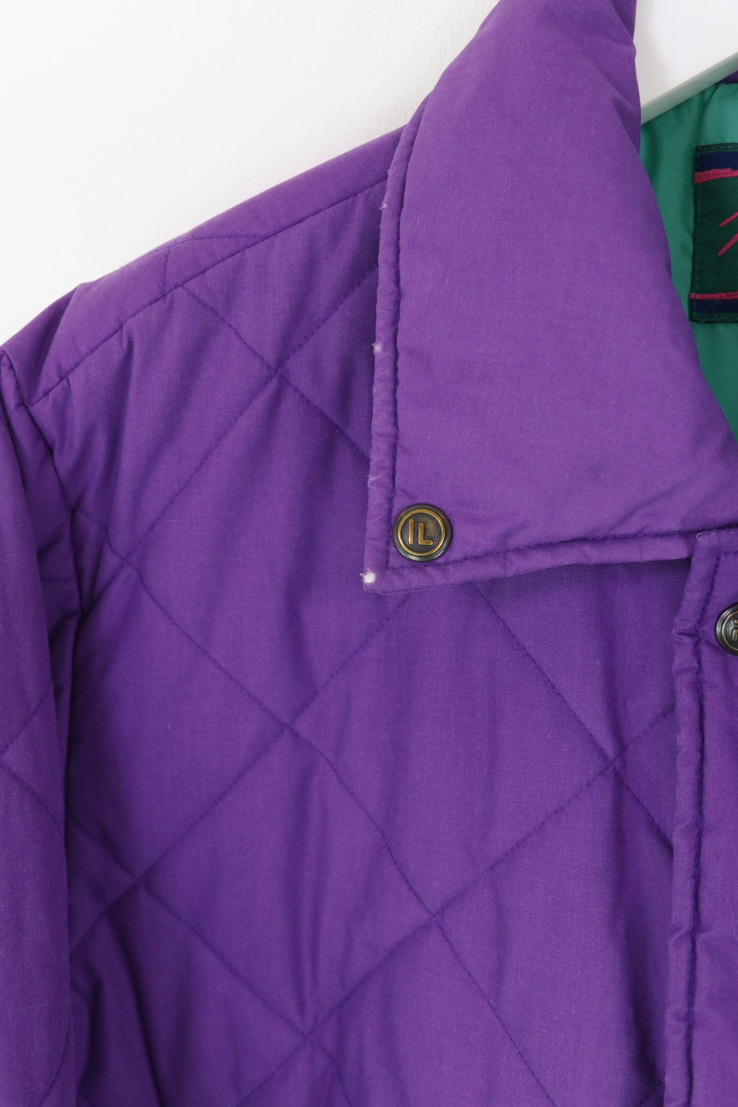 Fila Magic Line Quilted Jacket Purple Large