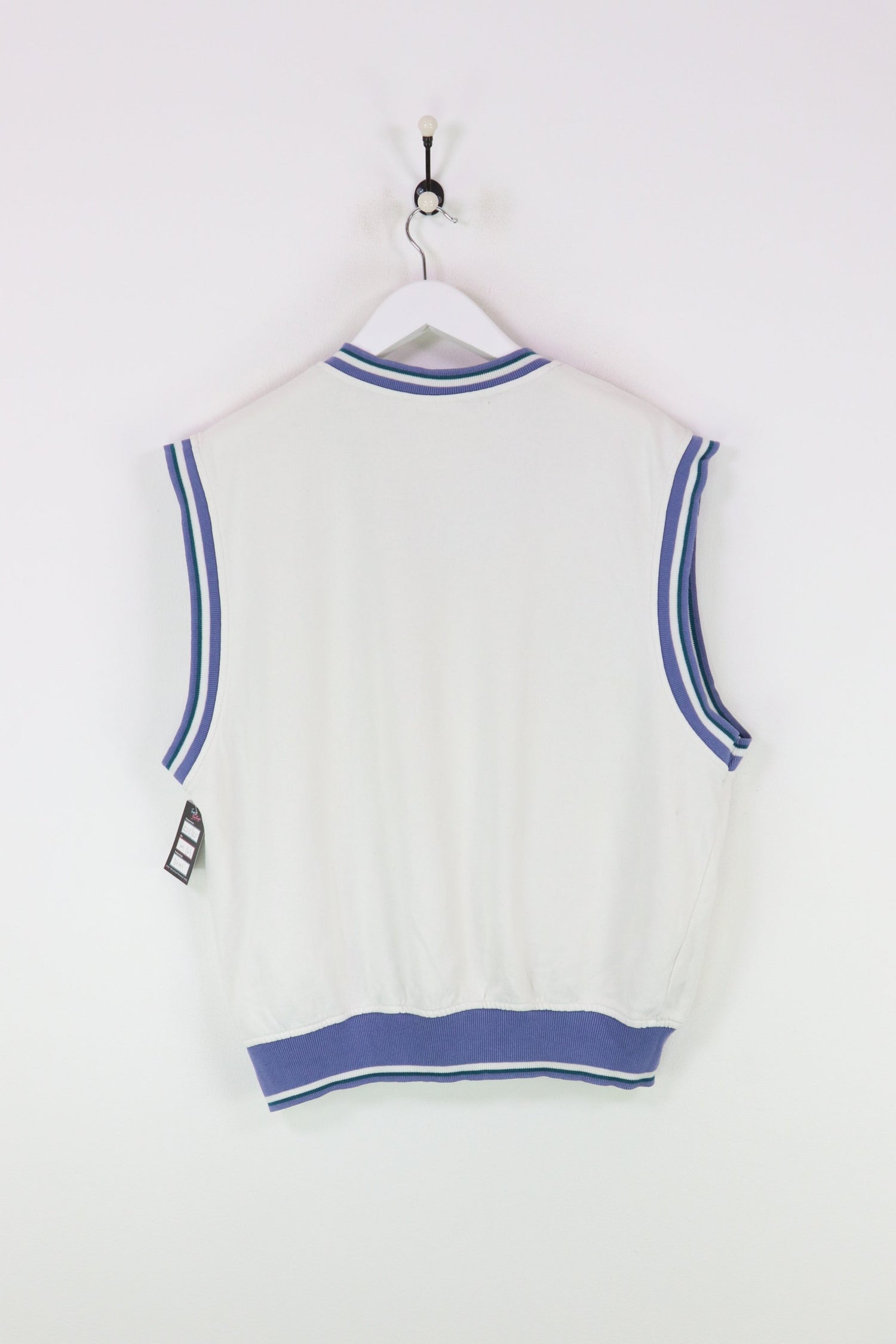 Reebok Sleeveless Sweatshirt White Medium