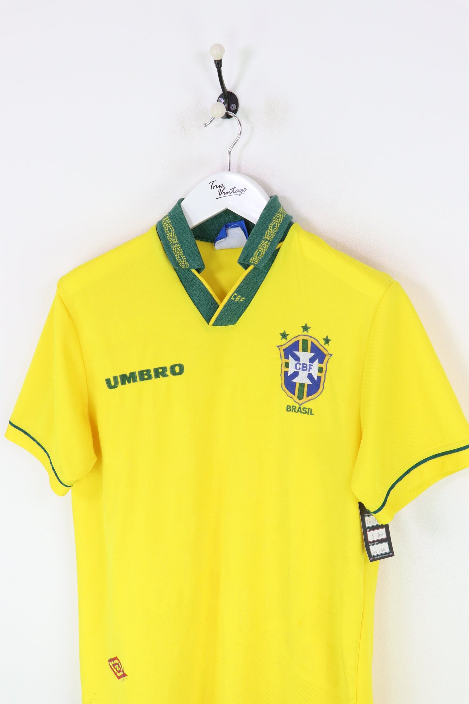 Umbro Football Shirt Yellow Small