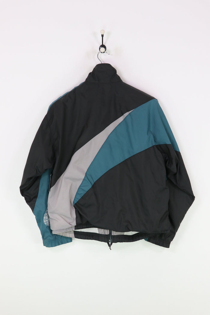 Nike Shell Suit Jacket Black/Green Small