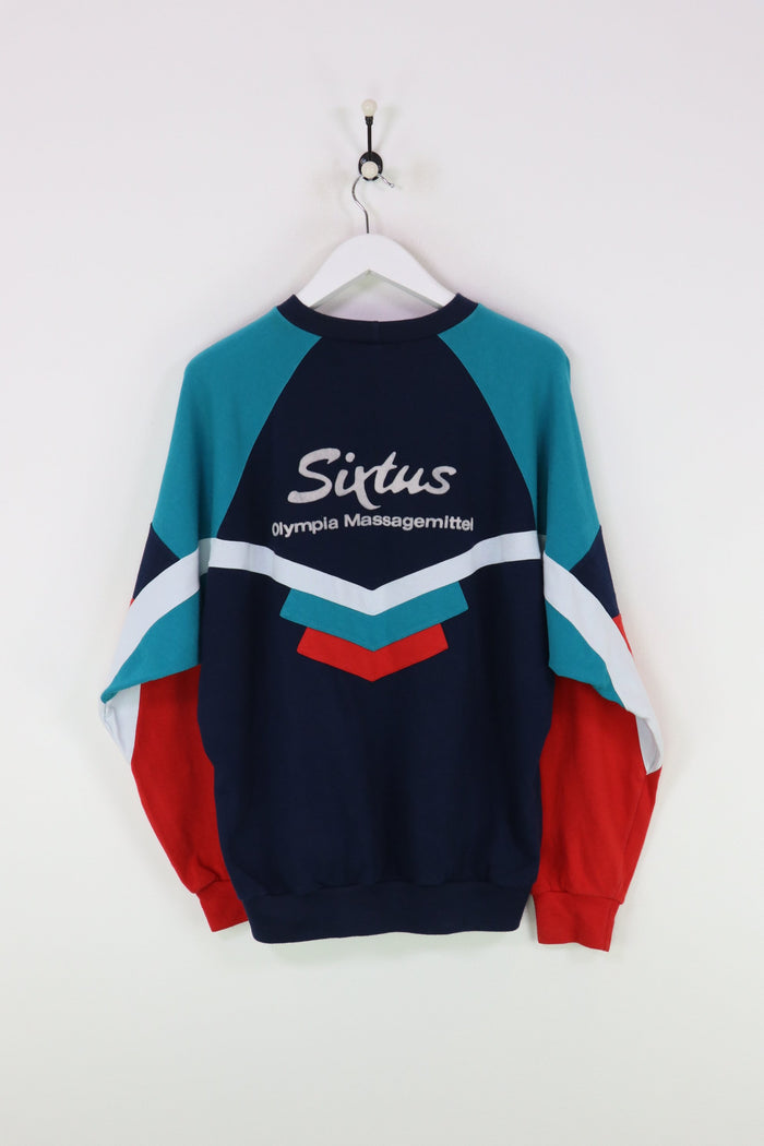 Adidas Sweatshirt Navy/Red XL