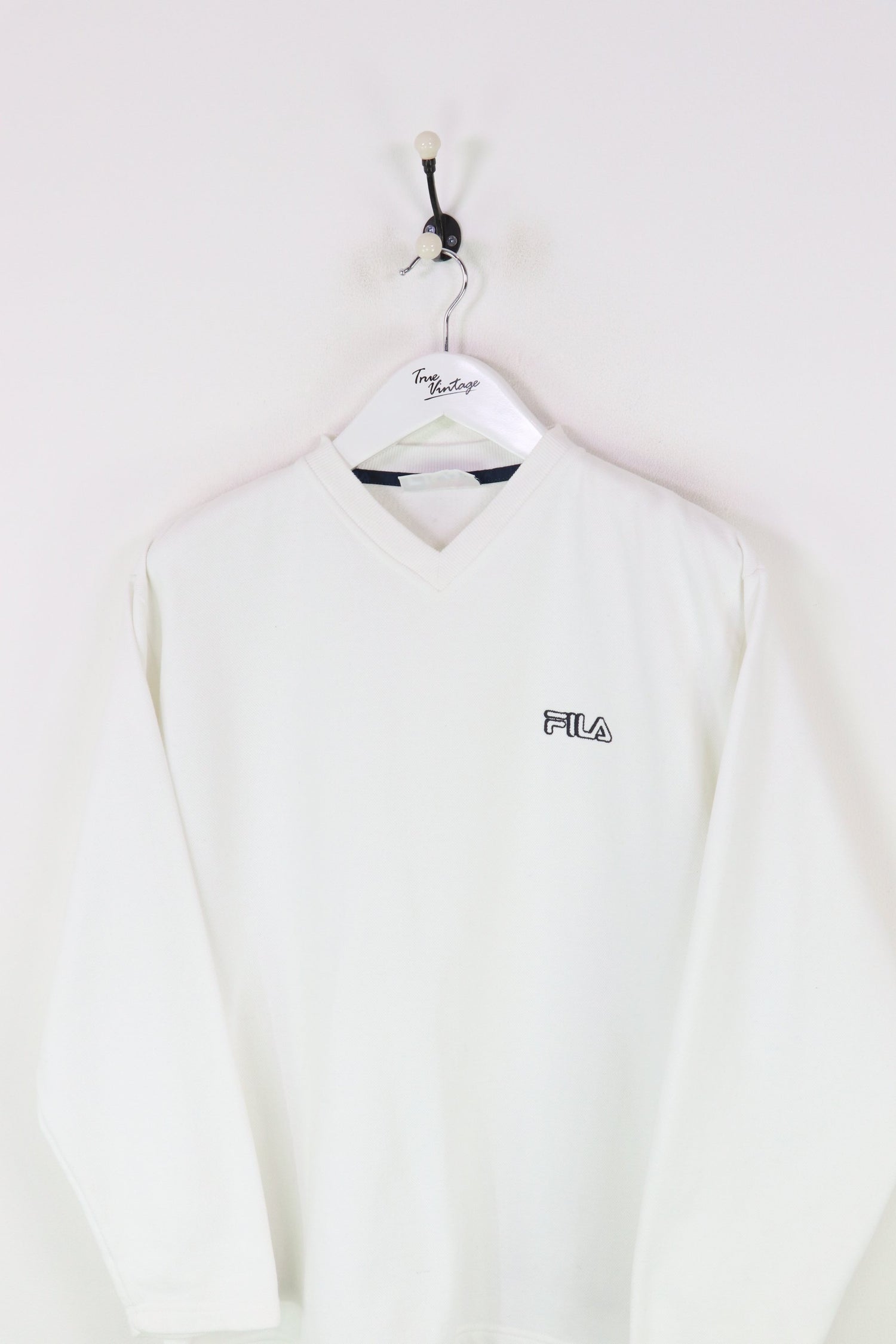 Fila Sweatshirt White Medium