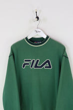 Fila Sweatshirt Green Medium