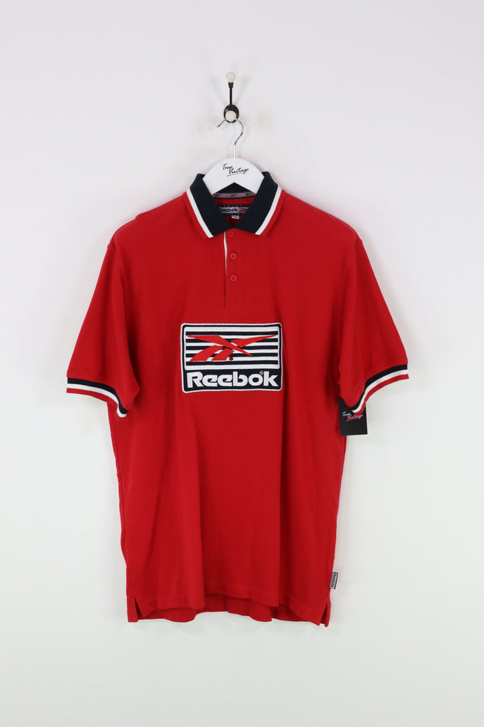 Reebok Polo Shirt Red XL
