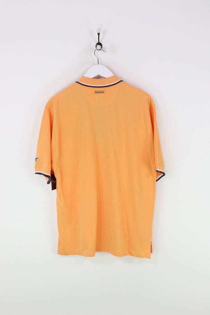 Reebok Polo Shirt Orange XXL