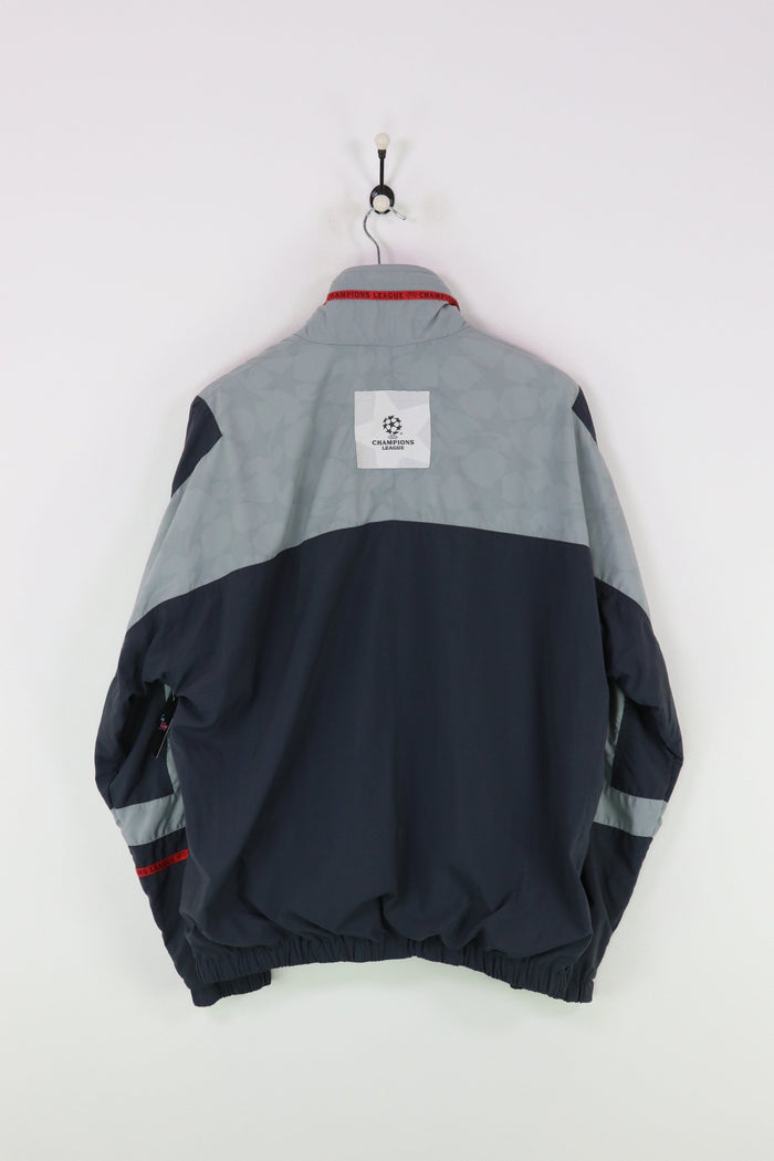 UEFA Champions League Shell Suit Jacket Grey XL