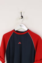 Kappa Sports T-shirt Navy/Red XXL