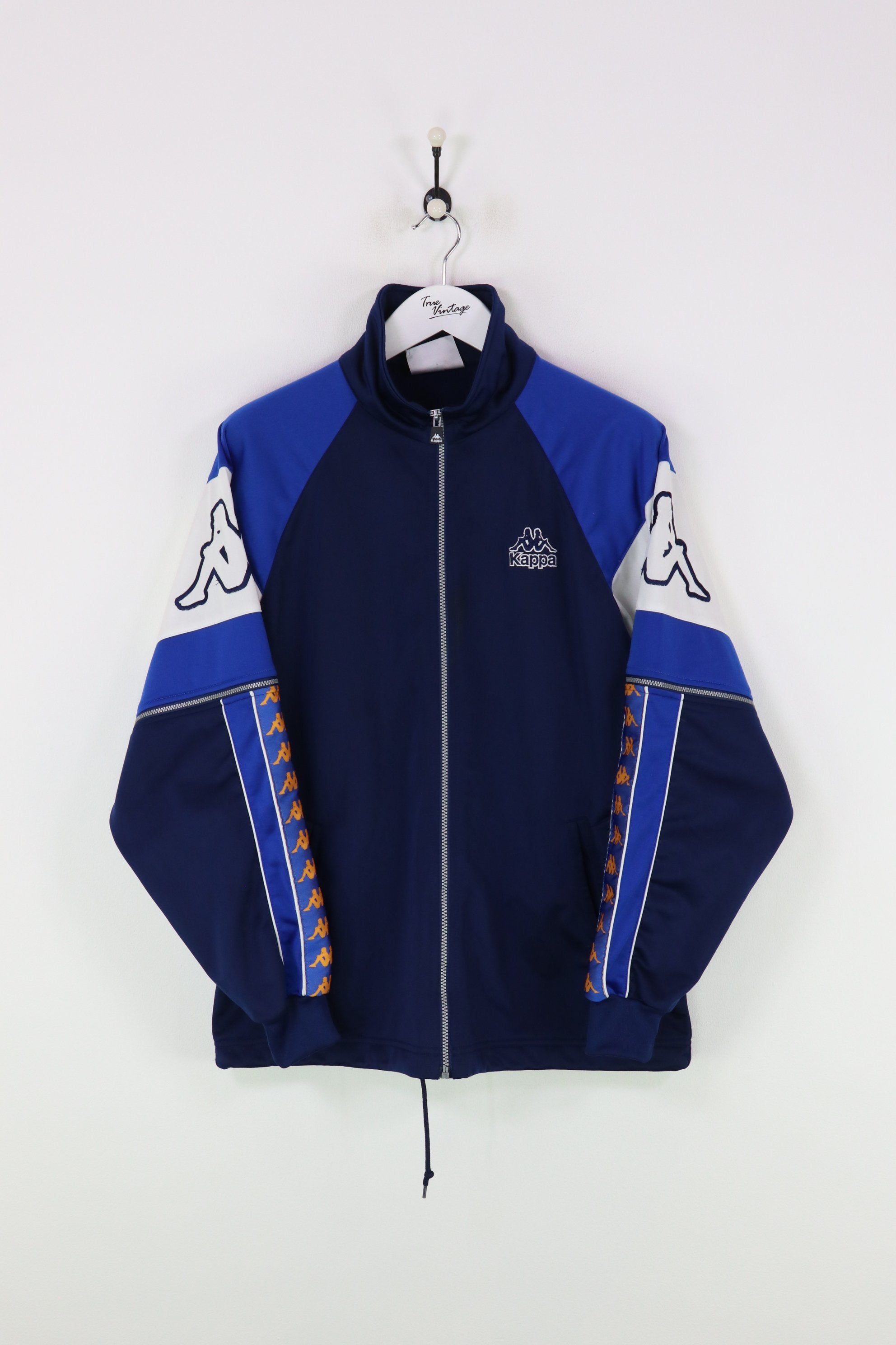 Navy blue kappa on sale jacket