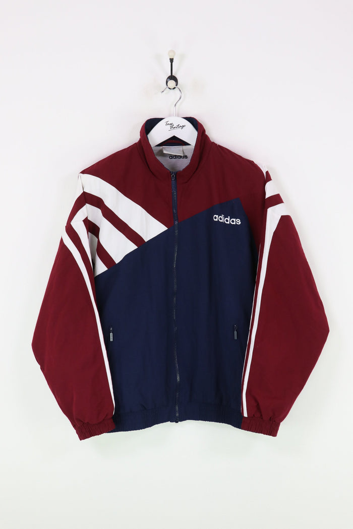 Adidas Shell Suit Jacket Navy/Red Medium