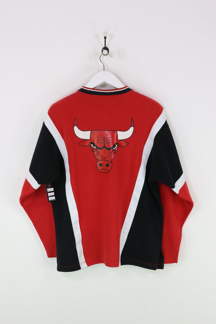 Champion Chicago Bulls Sweatshirt Red/Black Medium