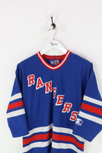 New York Rangers Hockey Top Blue Medium