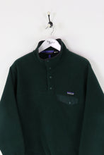 Patagonia Buttoned Fleece Green Medium