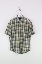 Tommy Hilfiger S/S Shirt Green/White/Yellow XL