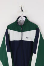 Reebok Classic Shell Suit Jacket Navy/Green/White XXL