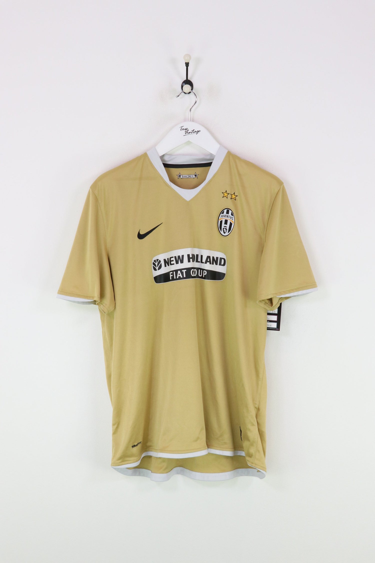 Nike Juventus Football Shirt Gold XL