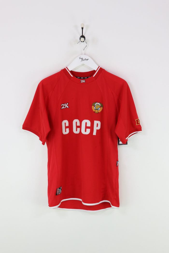 Soviet Union Football Shirt Red Medium