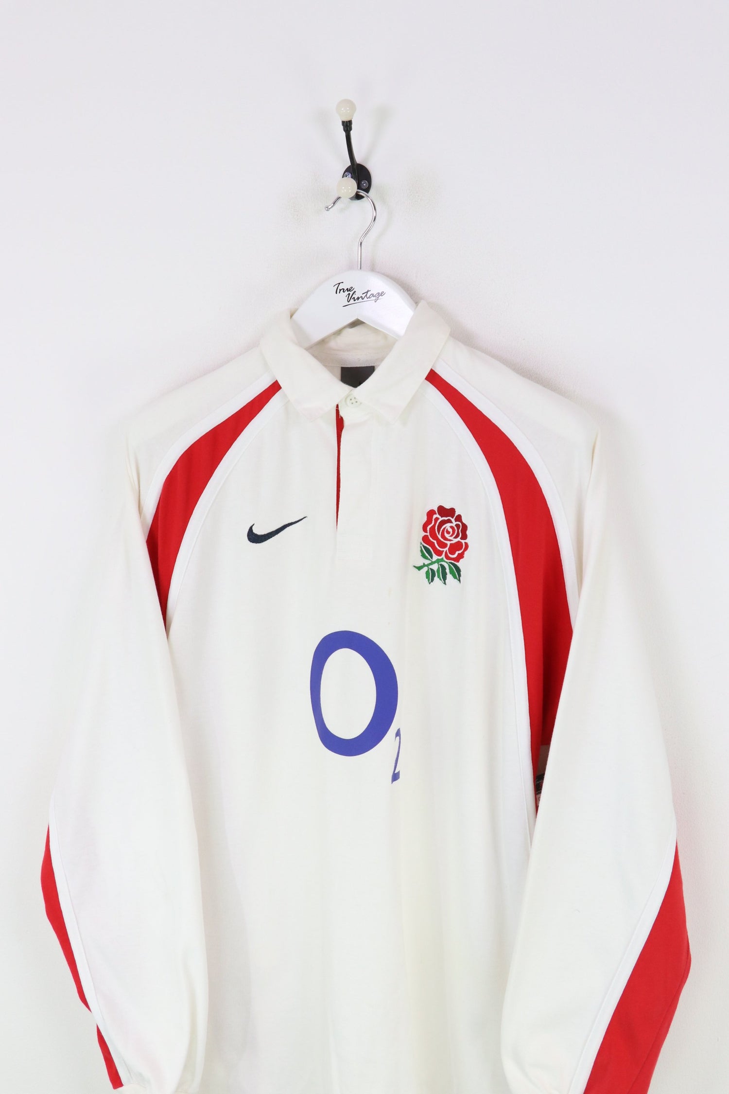 Nike England Rugby Top White XL