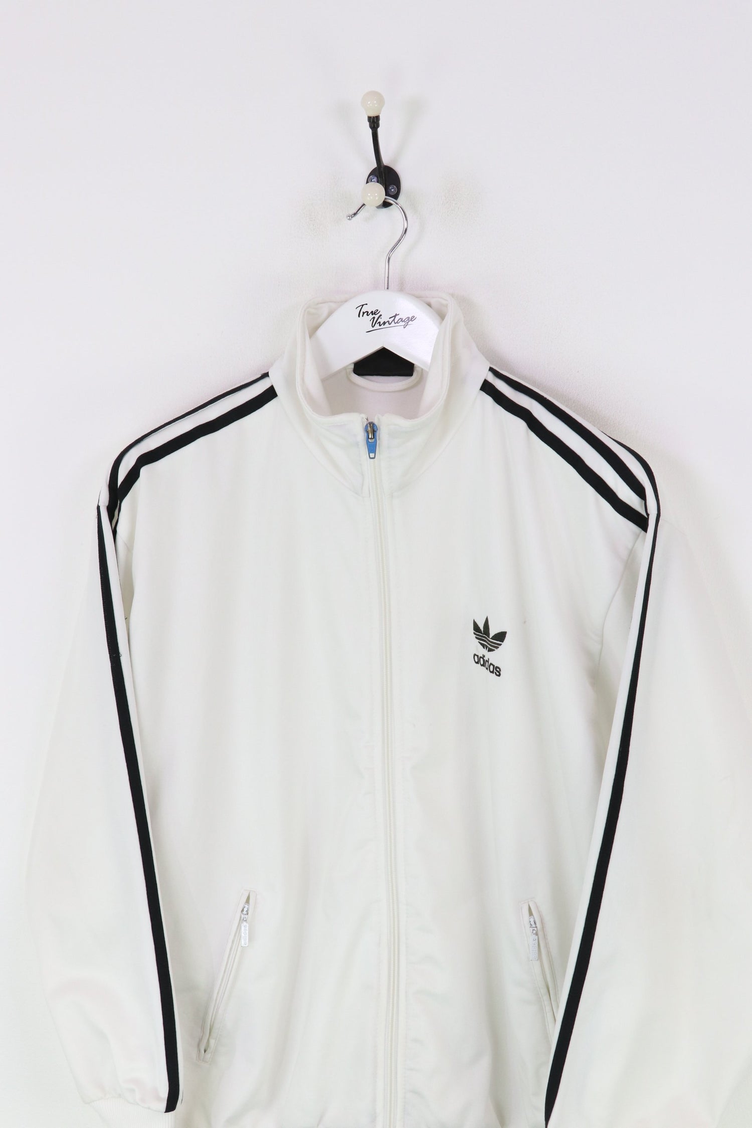 Adidas Track Jacket White Medium