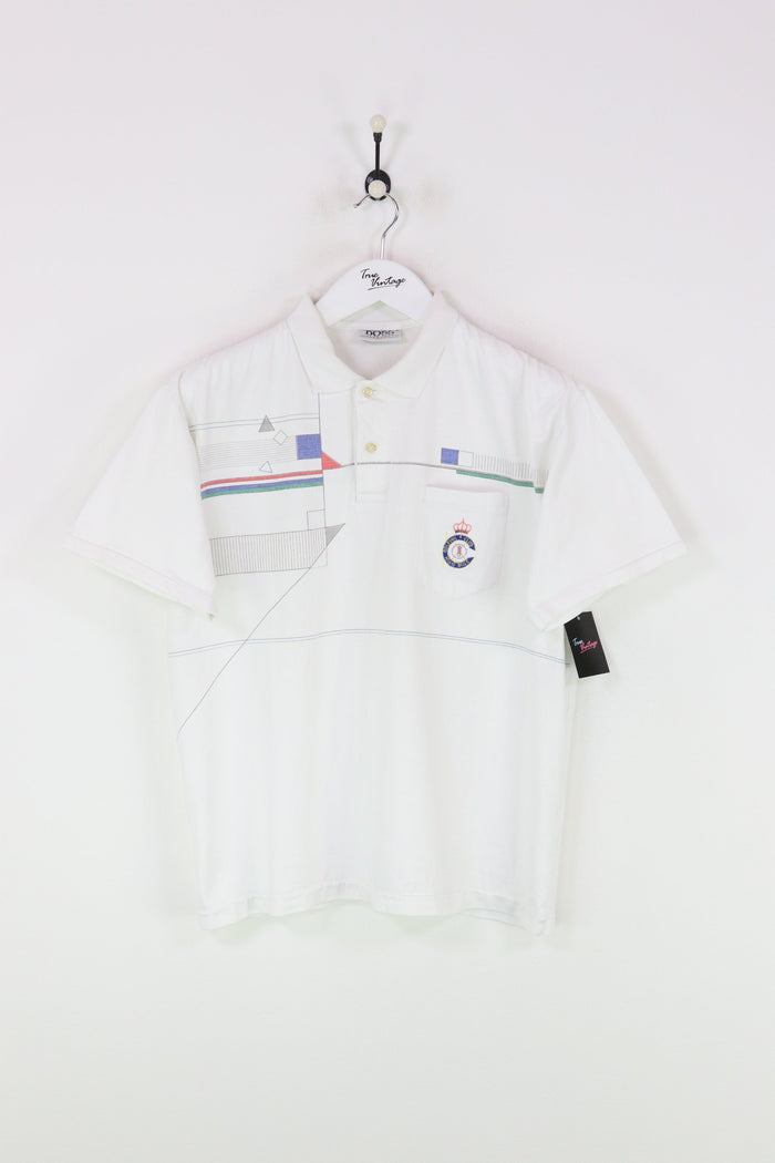 Hugo Boss Golfing Club Polo Shirt White Medium