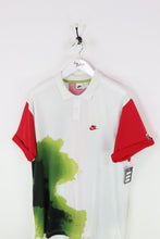 Nike Challenge Court Polo Shirt White/Red/Green XL