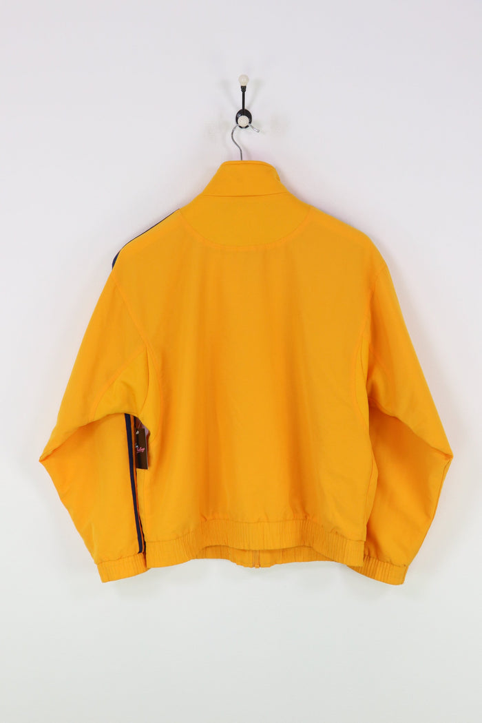 Adidas Shell Suit Jacket Yellow Small