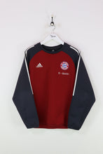 Adidas Bayern Munich Sweatshirt Red/Charcoal Large