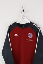 Adidas Bayern Munich Sweatshirt Red/Charcoal Large