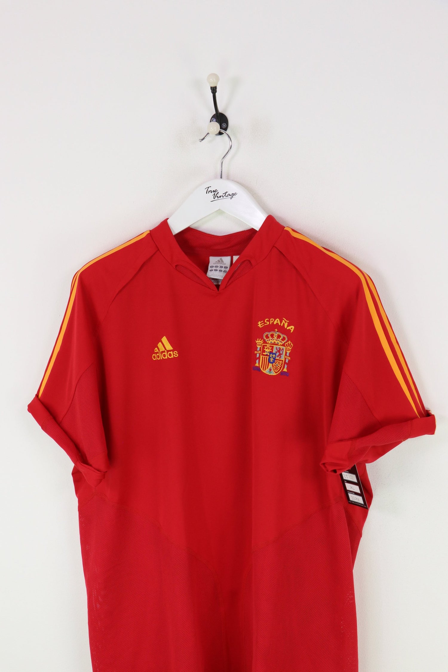 Adidas Spain Football Shirt Red XL