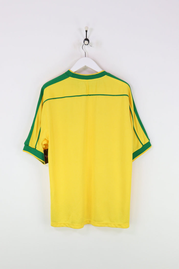 Nike Brazil Football Shirt Yellow Large & XL