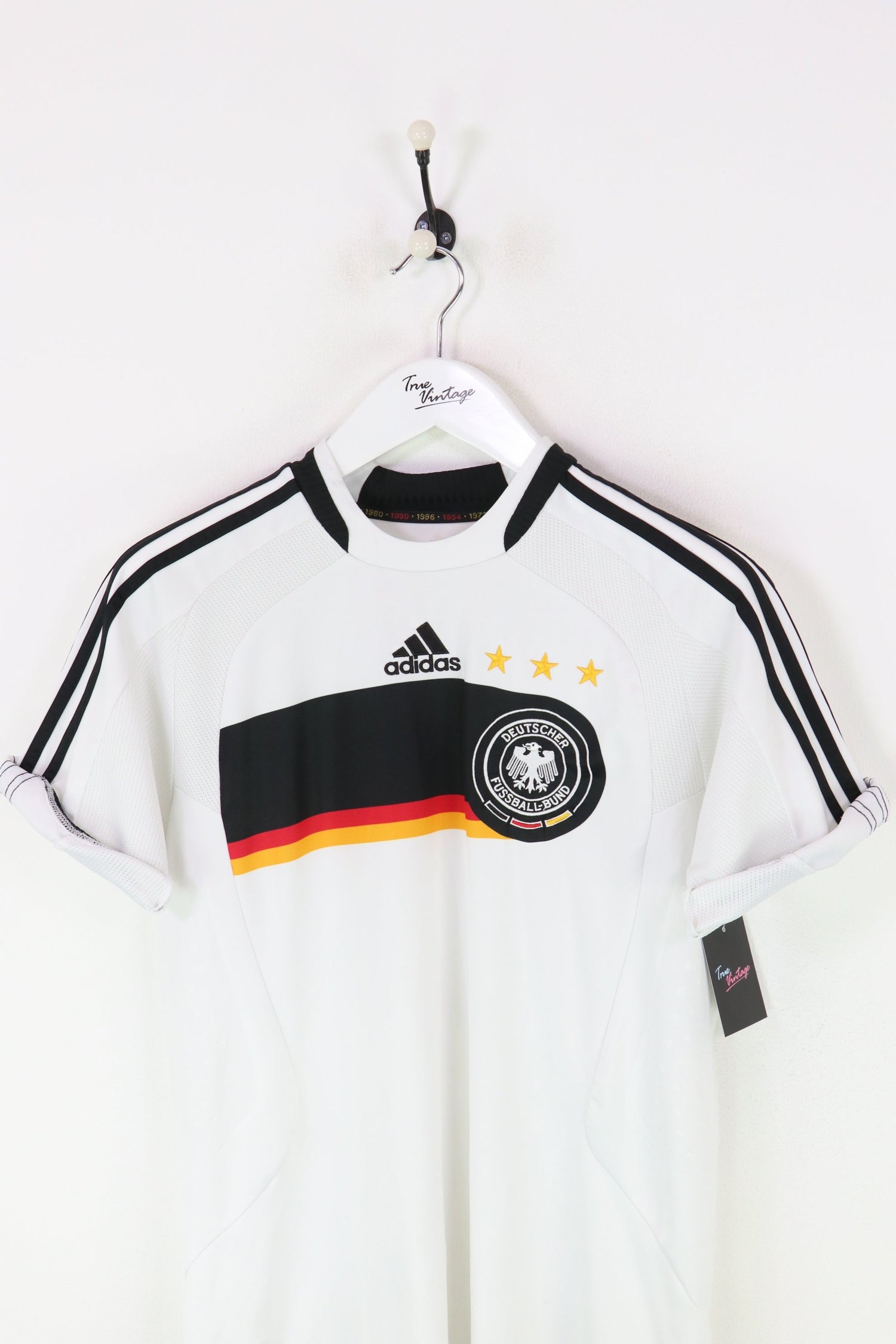 Adidas Germany Football Shirt White Medium