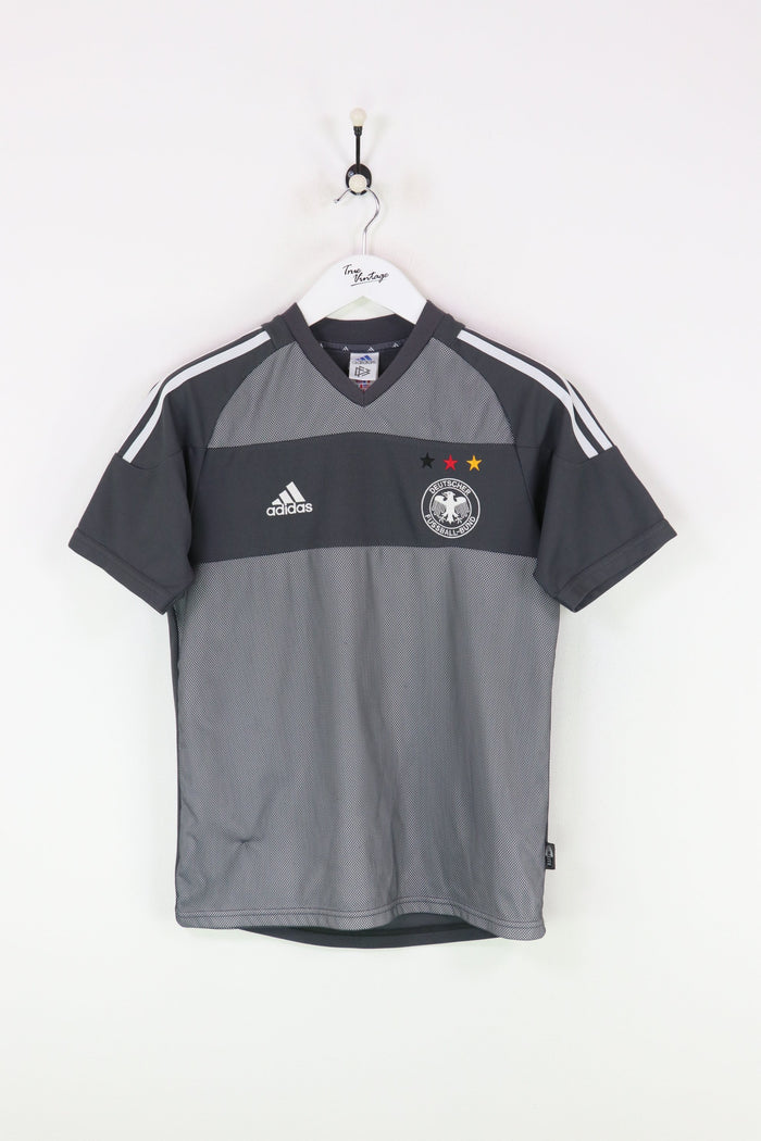Adidas Germany Football Shirt Grey Small