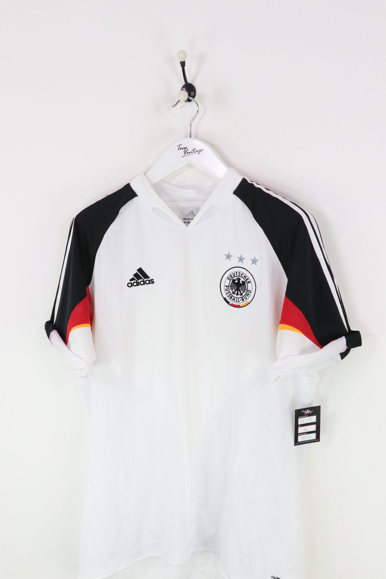 Adidas Germany Football Shirt White M/XL