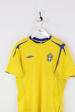 Umbro Sweden Football Shirt Yellow XL