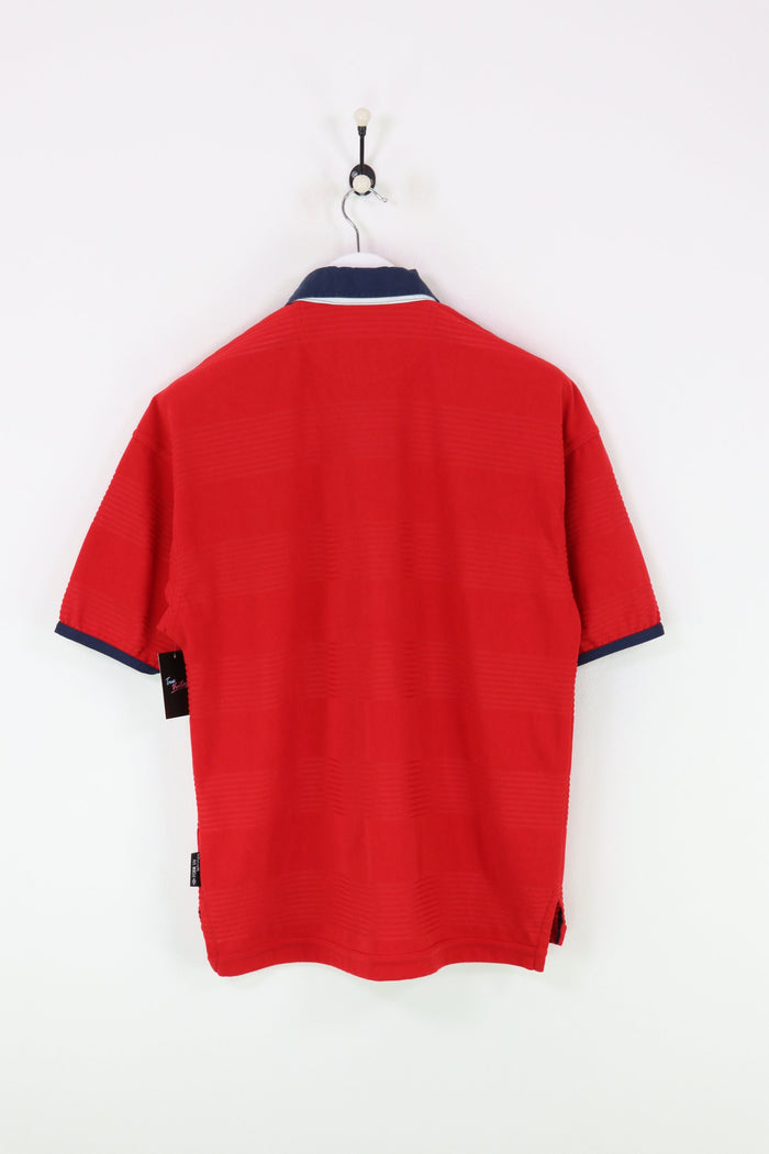 Umbro England Polo Shirt Red Large