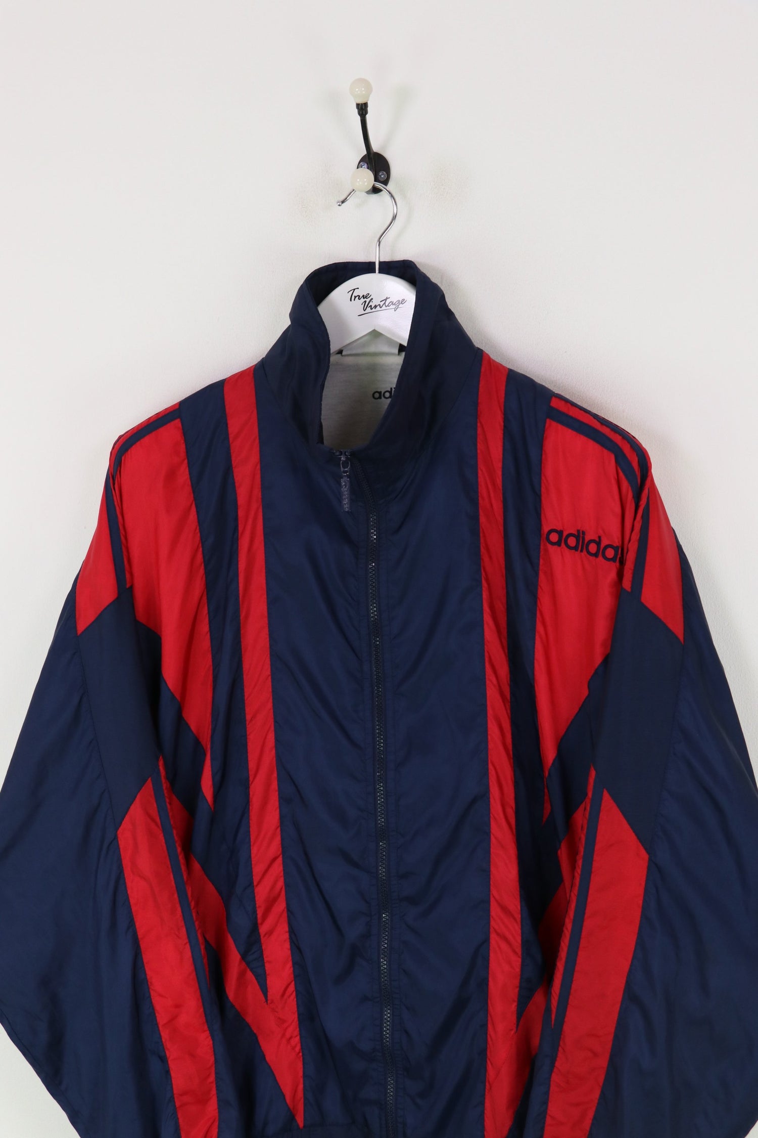 Adidas Full Shell Suit Navy/Red XXL