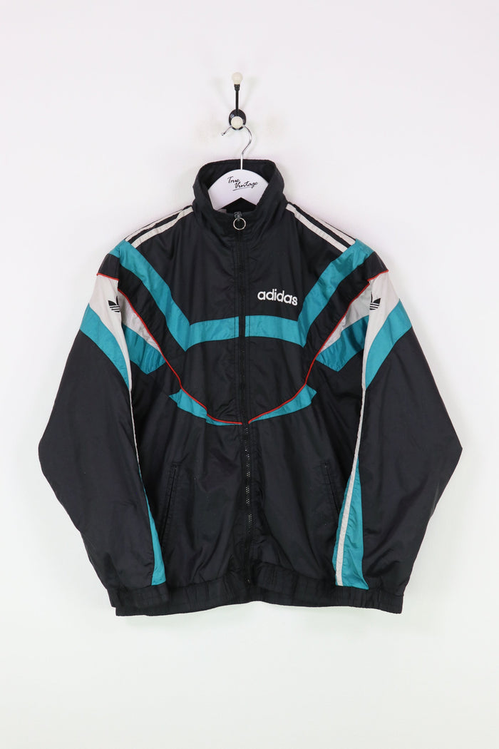 Adidas Shell Suit Jacket Black Small