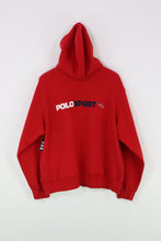 Polo Sport Zip Hoodie Red Large