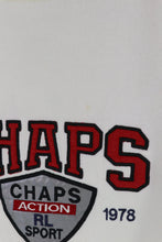 Ralph Lauren Chaps Reflective Logo Sweatshirt White Medium