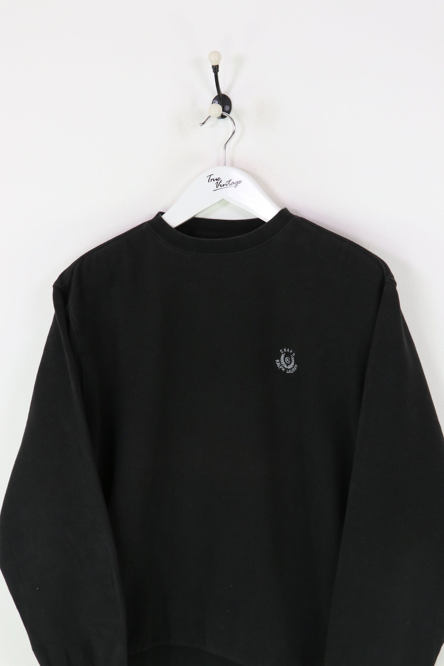 Ralph Lauren Chaps Sweatshirt Black Medium