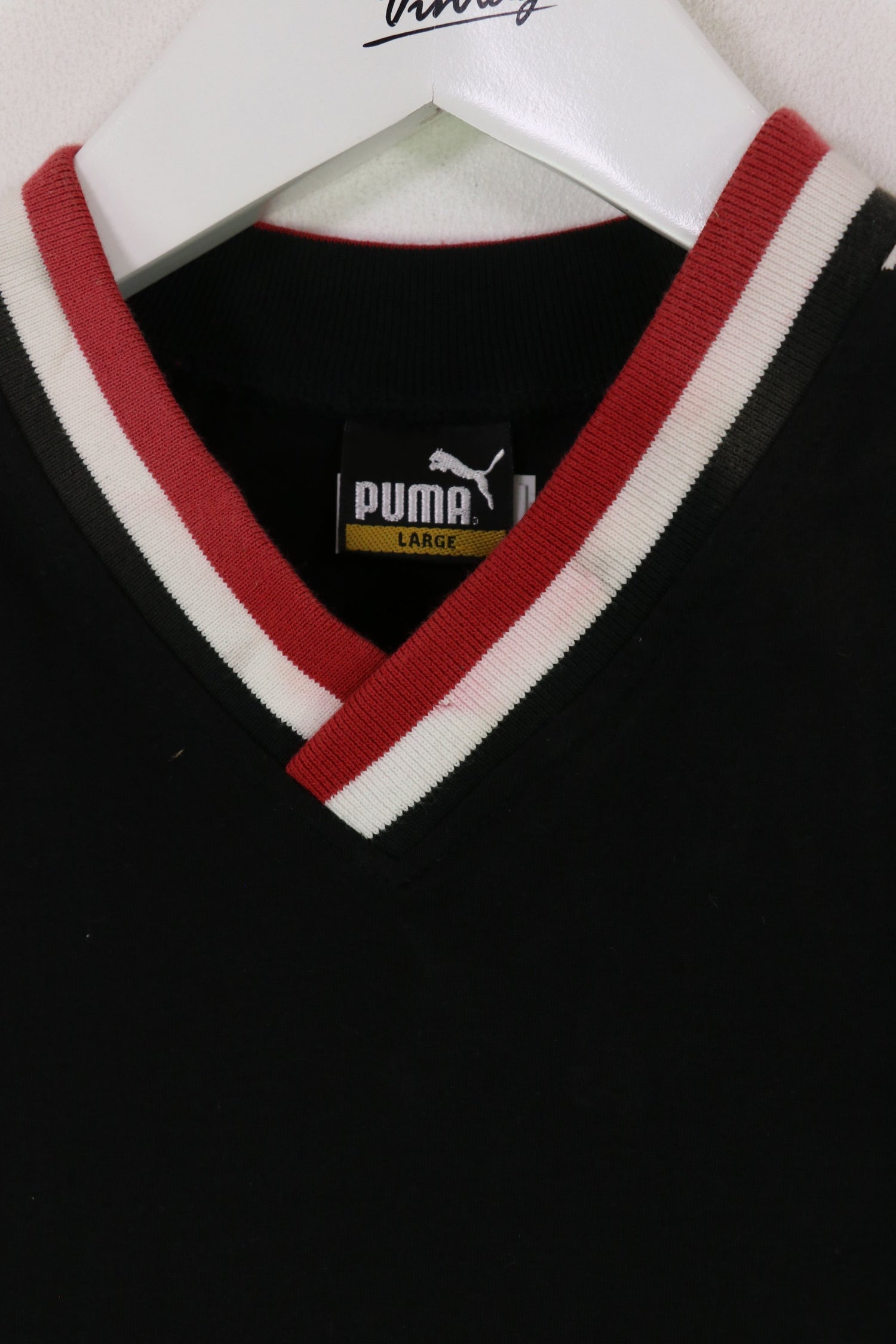Puma King T-shirt Black/White XL