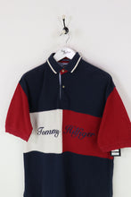 Tommy Hilfiger Polo Shirt Navy/Red/White XL