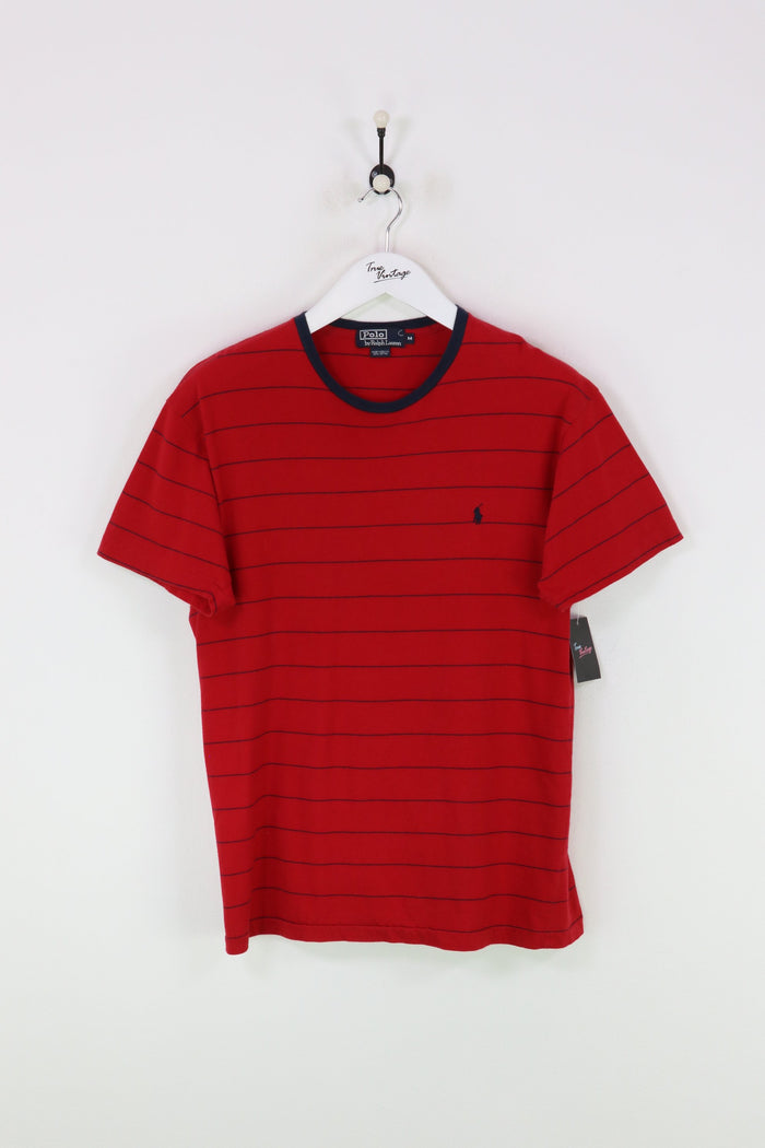 Ralph Lauren T-shirt Red/Navy Medium