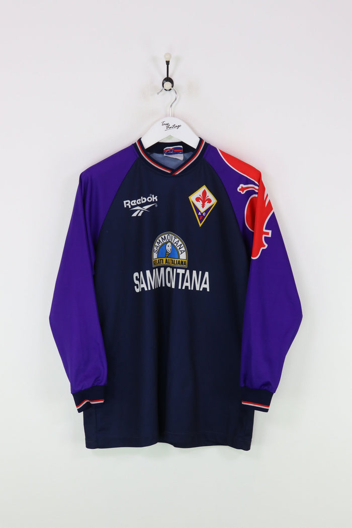 Reebok Fiorentina Football Shirt Navy/Purple Large