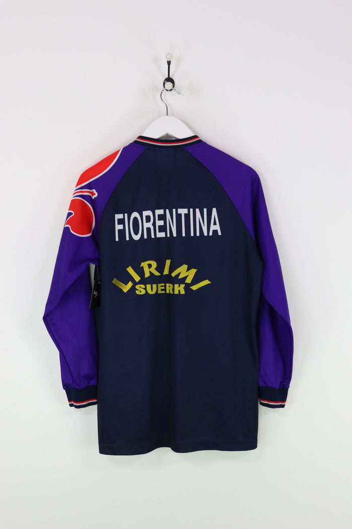 Reebok Fiorentina Football Shirt Navy/Purple Large
