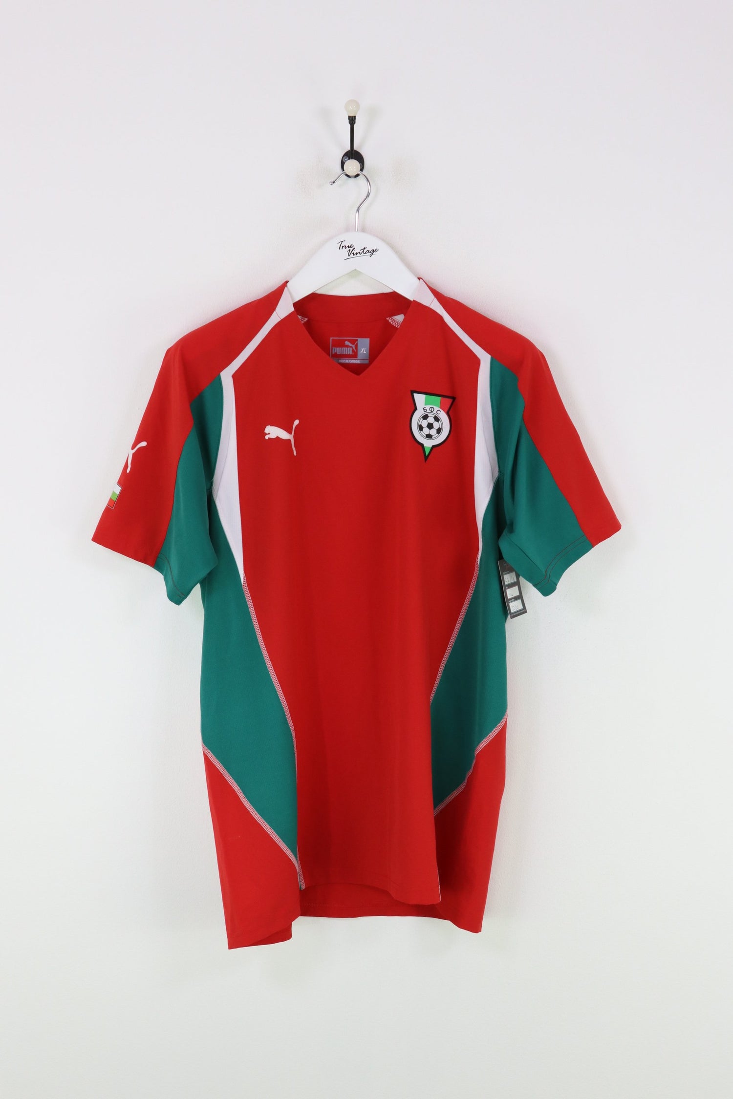 Puma Bulgaria Football Shirt Red XL