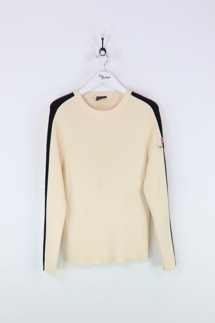 Ralph Lauren Knitted Sweatshirt Cream Medium