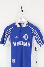 Adidas Schalke Football Shirt Blue XS