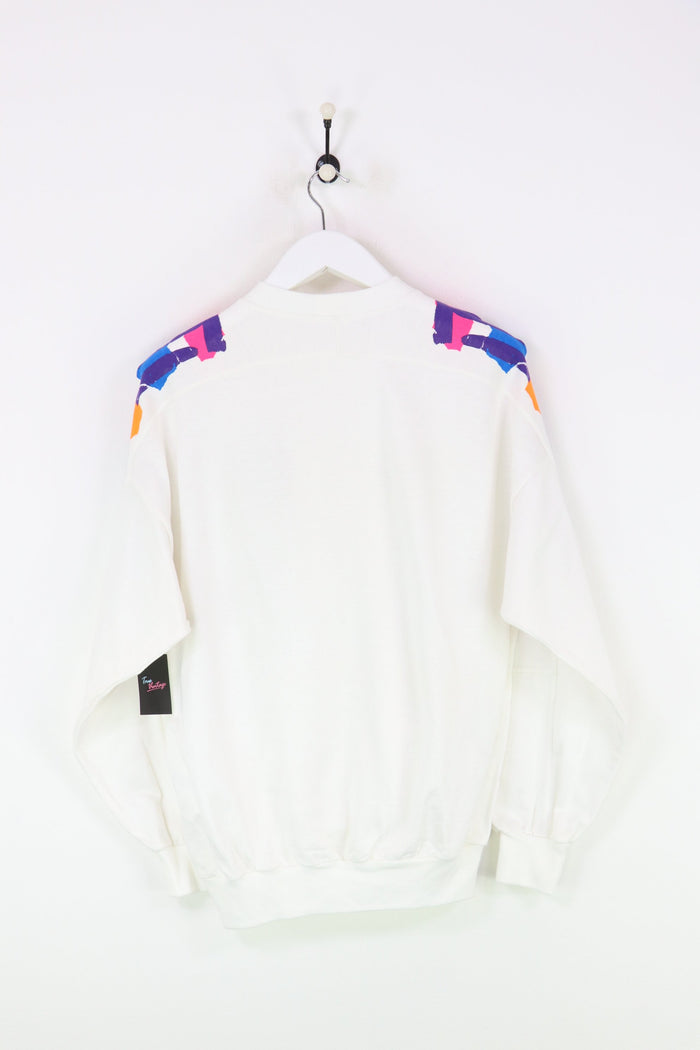 Adidas Sweatshirt White Medium