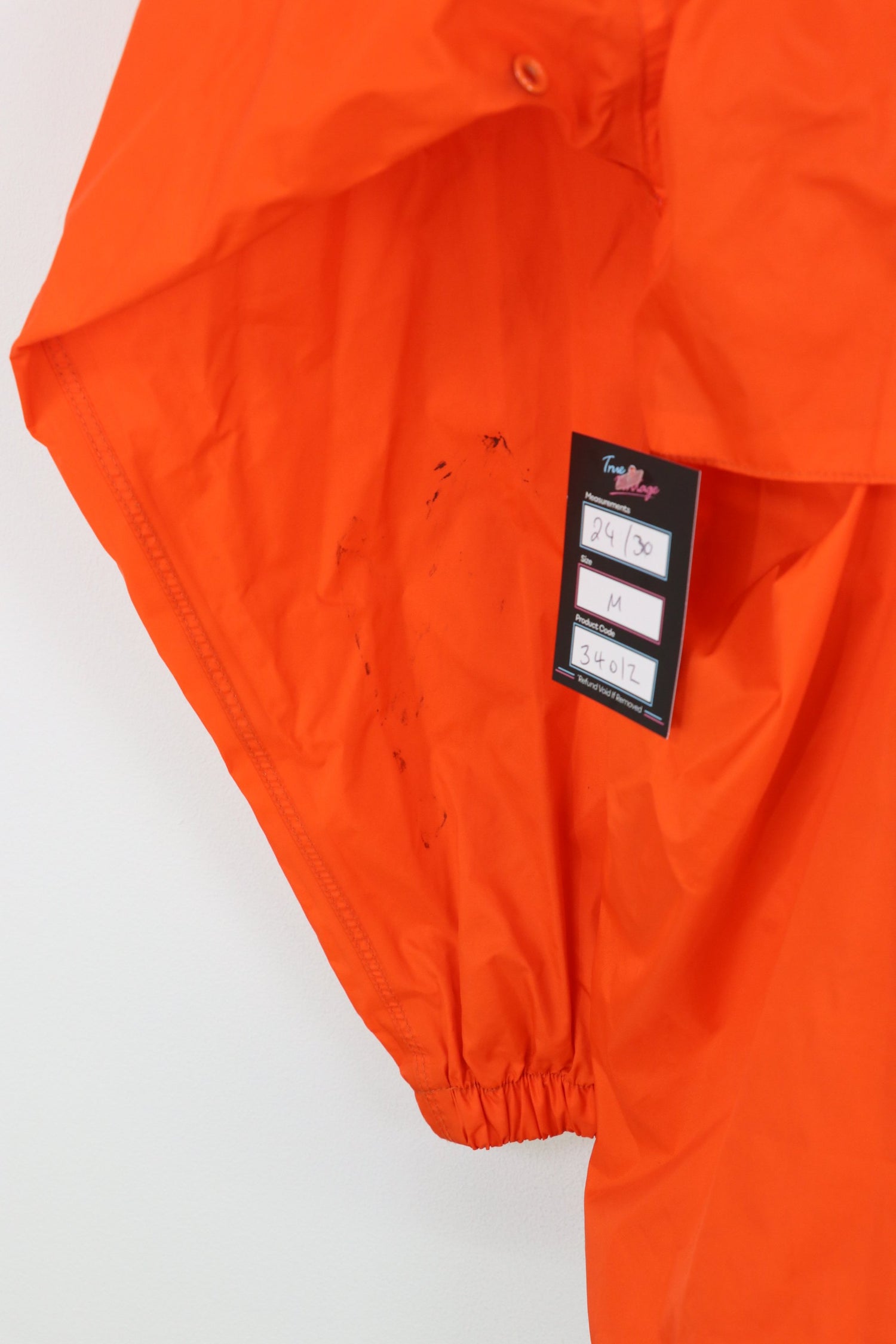 Adidas Rain Jacket Orange Medium
